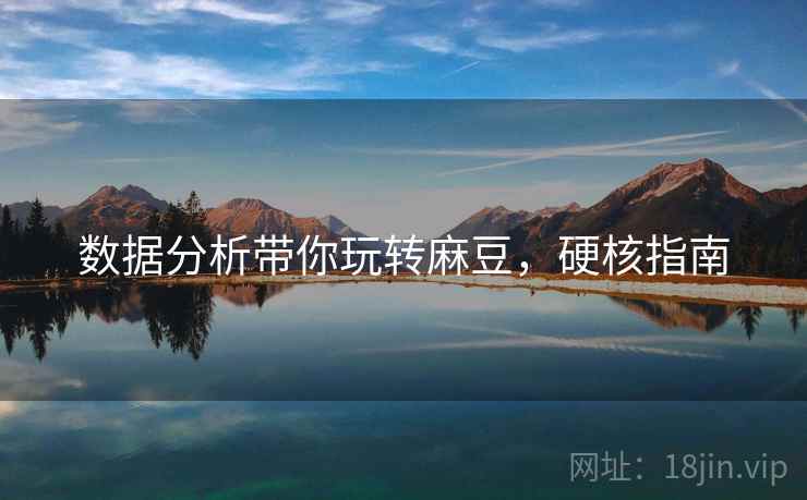 数据分析带你玩转麻豆，硬核指南