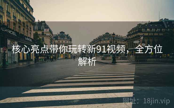 核心亮点带你玩转新91视频，全方位解析