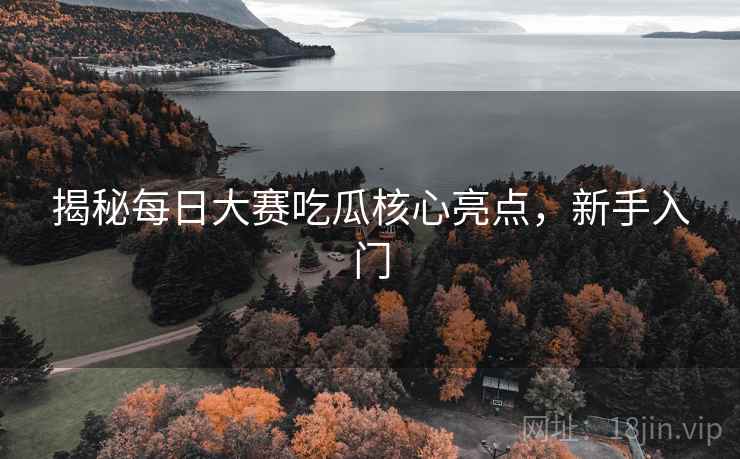 揭秘每日大赛吃瓜核心亮点，新手入门