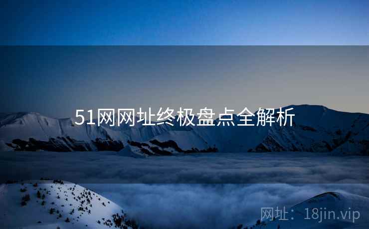 51网网址终极盘点全解析