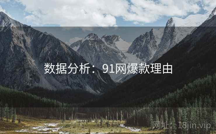 数据分析：91网爆款理由