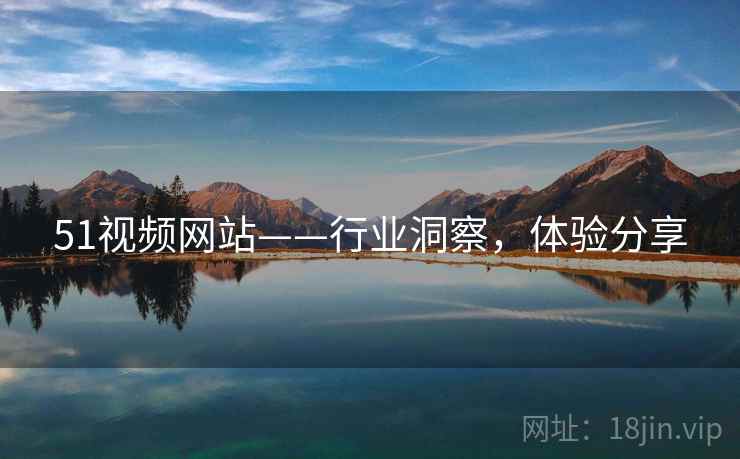 51视频网站——行业洞察，体验分享