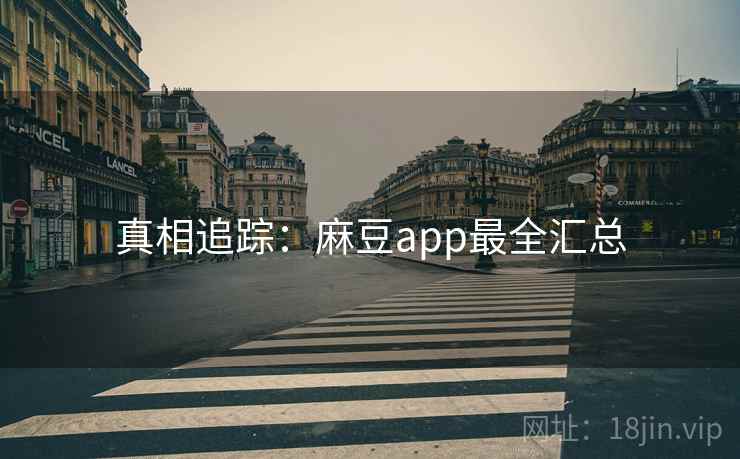 真相追踪：麻豆app最全汇总